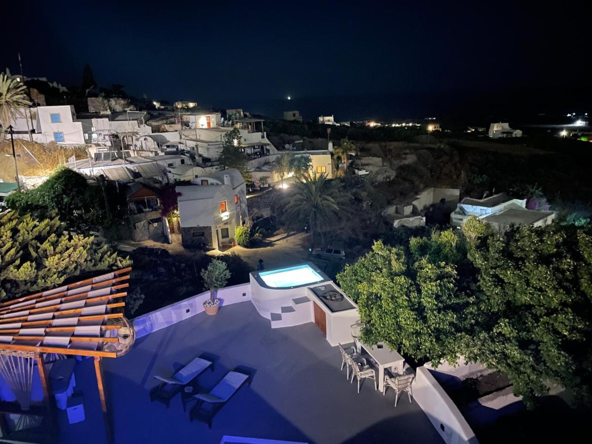 Sando Traditional Cave Villas With Jacuzzi And Sea View Vourvoúlos Eksteriør billede